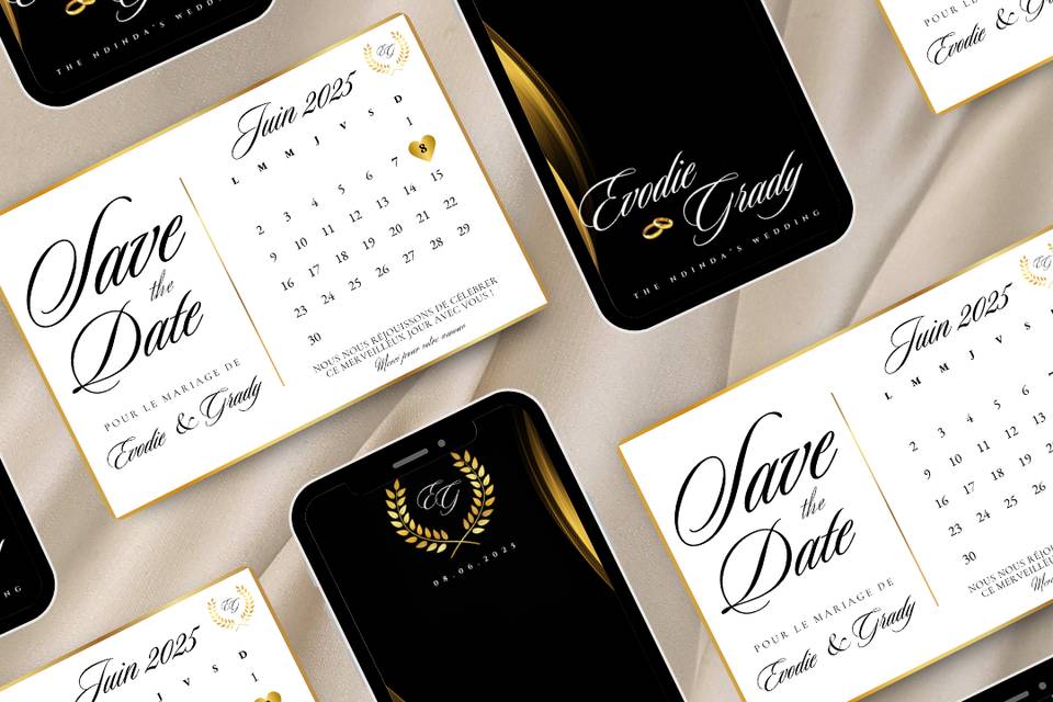 Save The Date & Filtre Snapcha