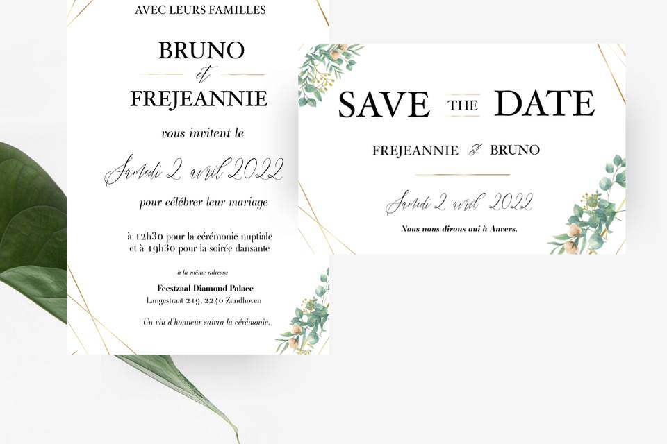 Invitation + Save The Date