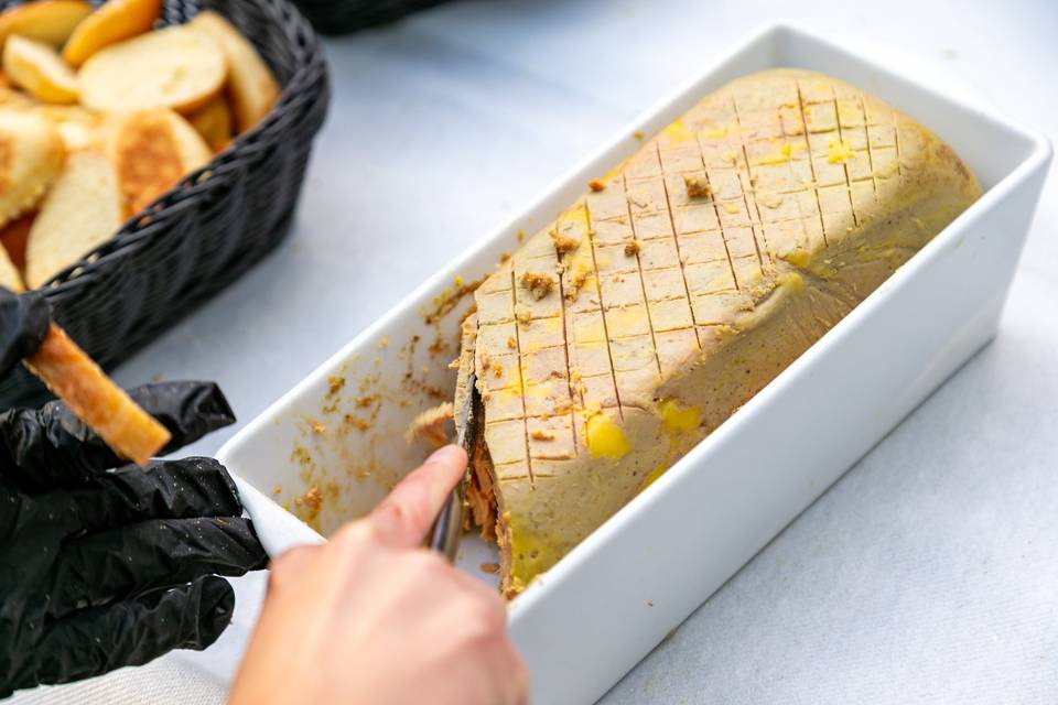 Découpe de terrine