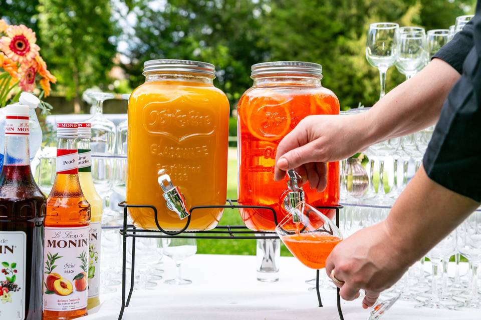 Fontaines à jus