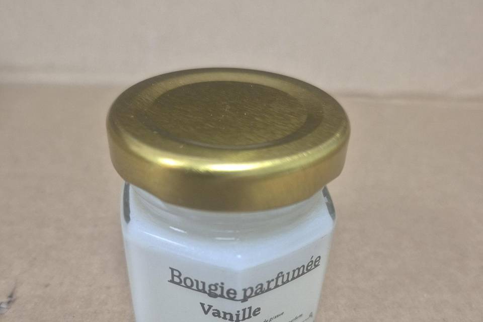 Bougie crée par Camille