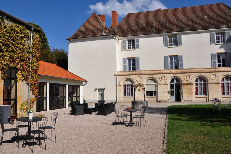 Vue du Château de Matel