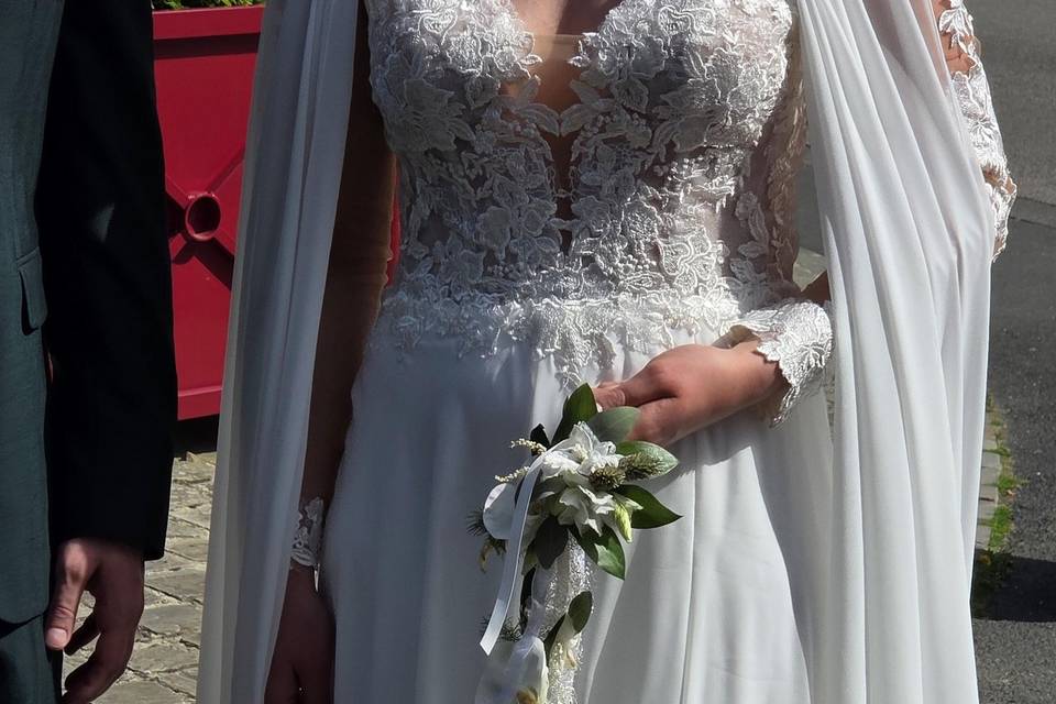 Bouquet de mariee sur mesure