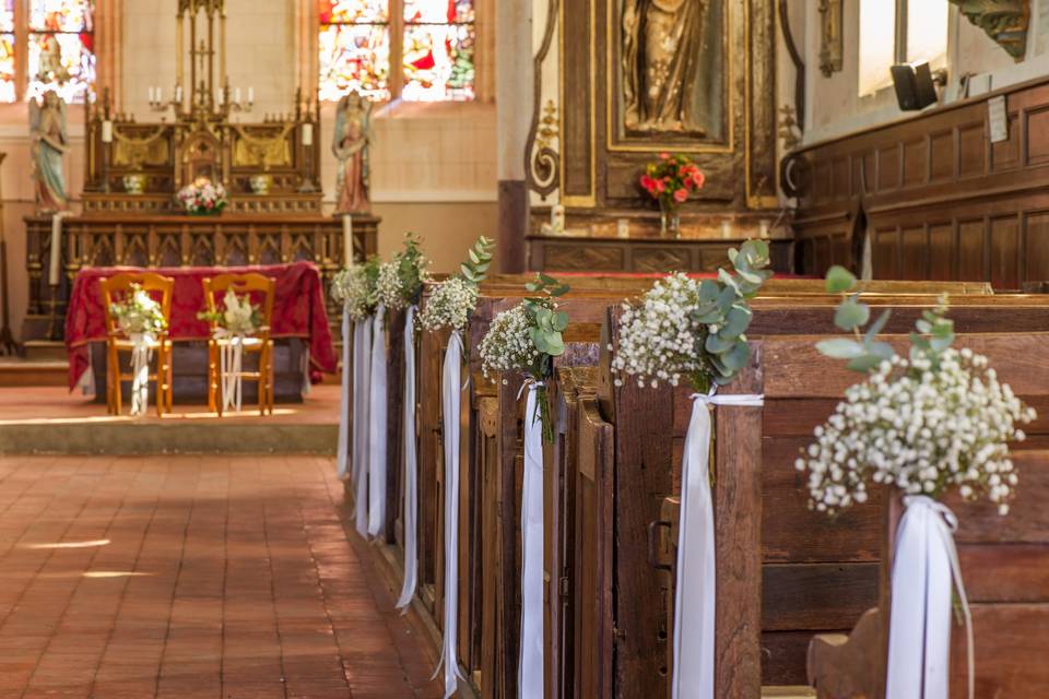 Bancs eglise