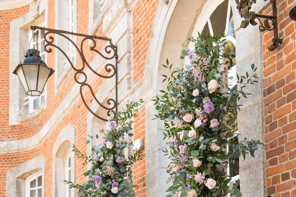 Décoration d'entrée de domaine
