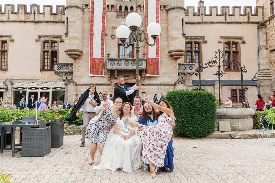 Photo Bomb au château