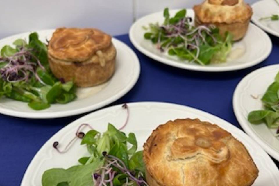 Tourte ris de veau / foie gras