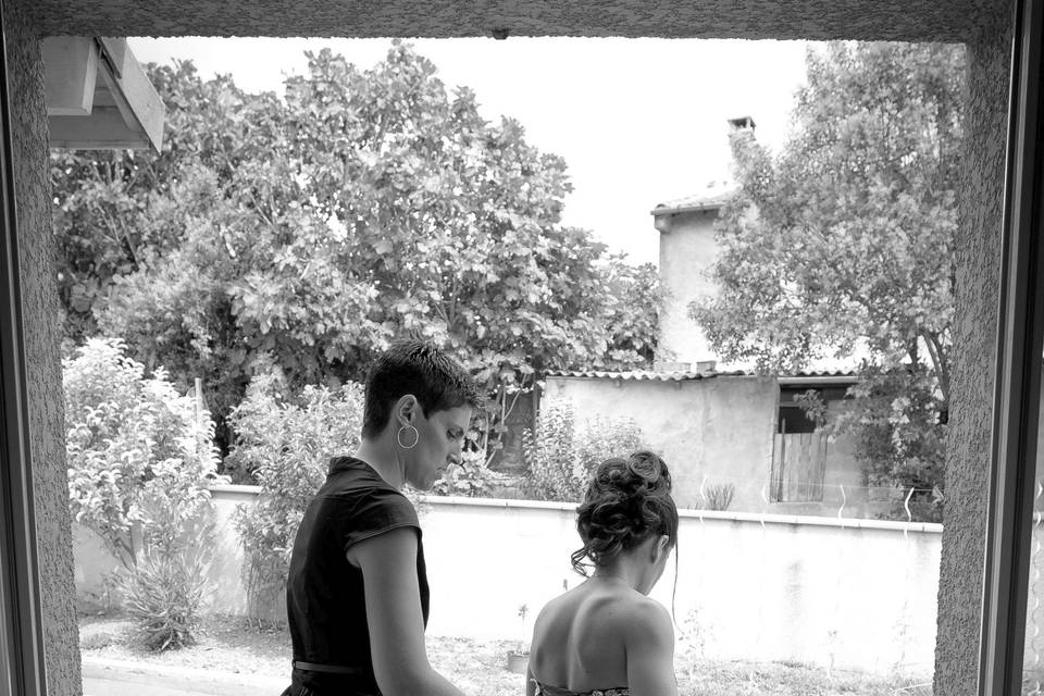 A travers la fenetre