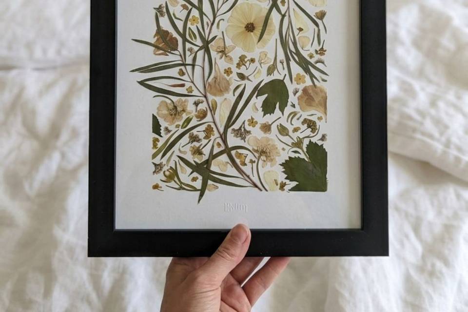 Herbier mariage belimatelier