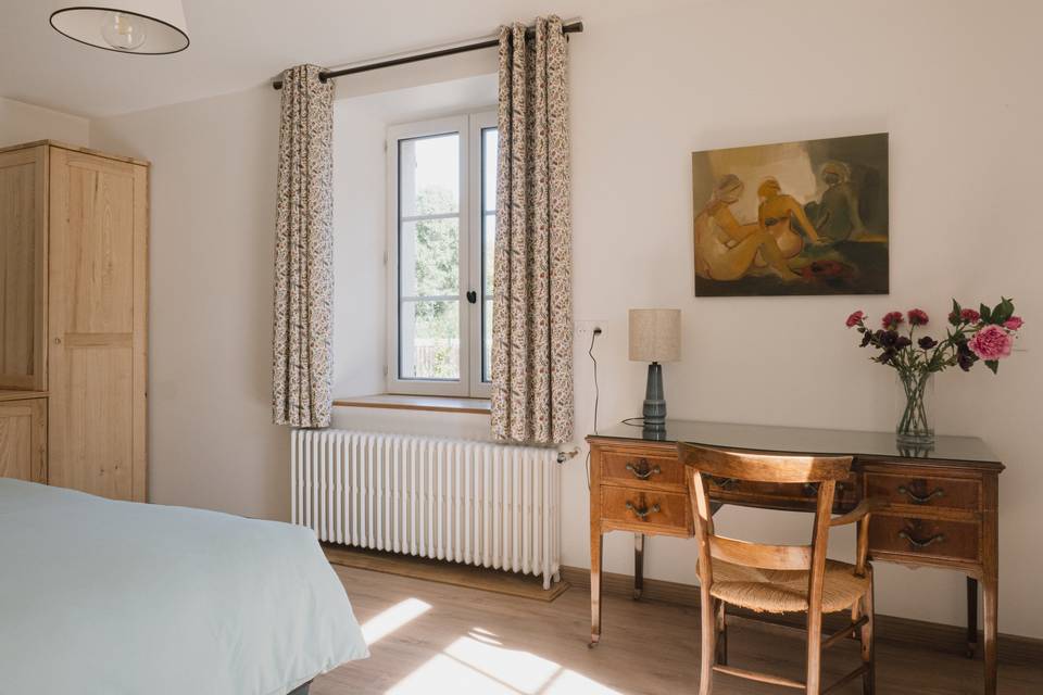 Une chambre du gîte