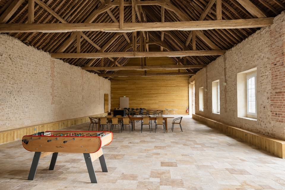 La grande salle de réception