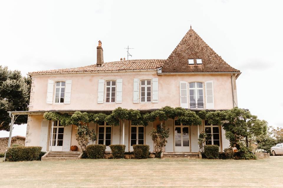 Le château côté parc