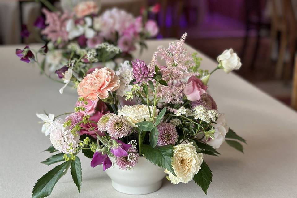 Tables salle de reception