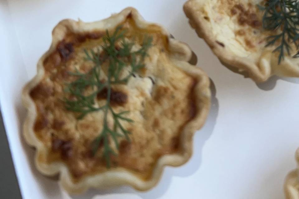 Tartelettes au saumon