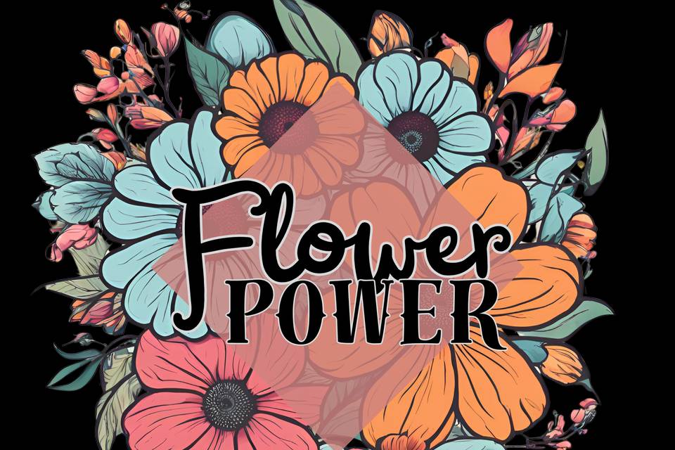 Logo flower power