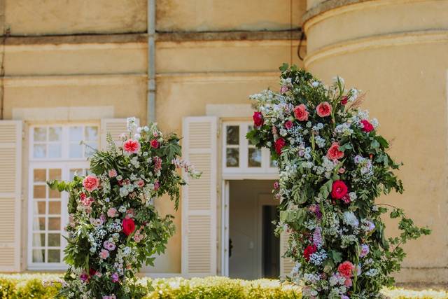 Arche fleurie mariage