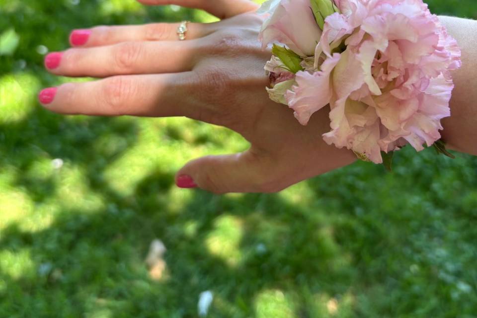 Bracelet fleurs mariage