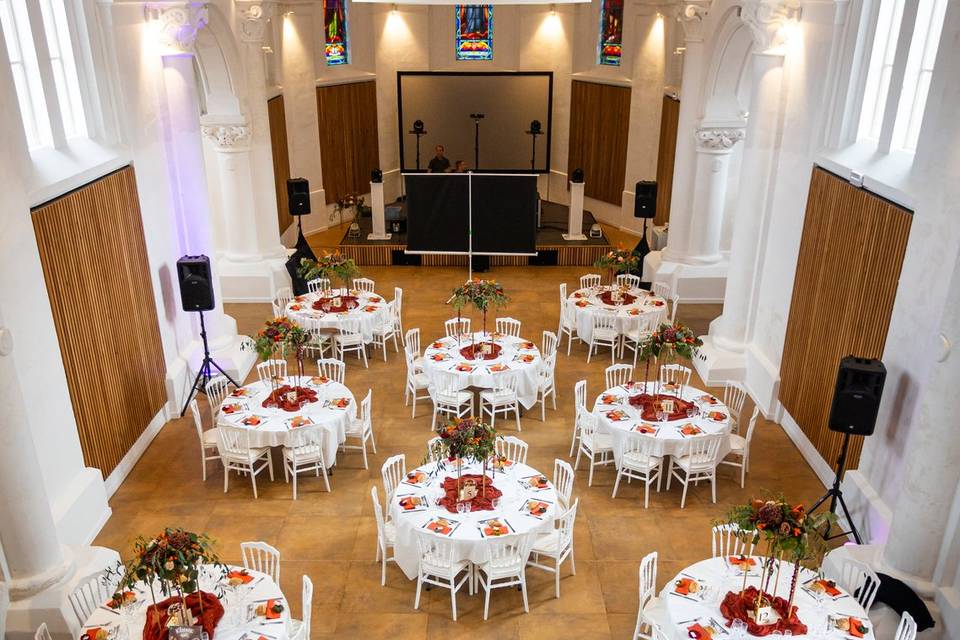 Disposition des Tables