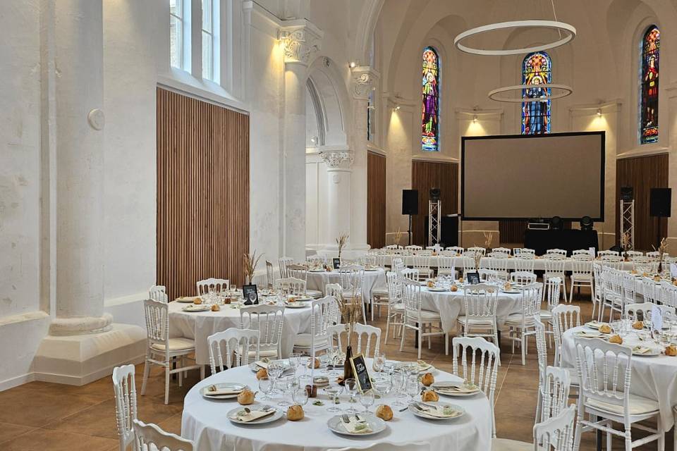 Disposition des tables