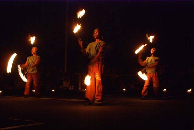 Jongler avec le feu