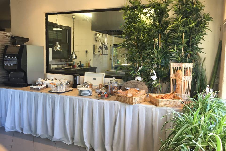 Buffet petit déjeuner