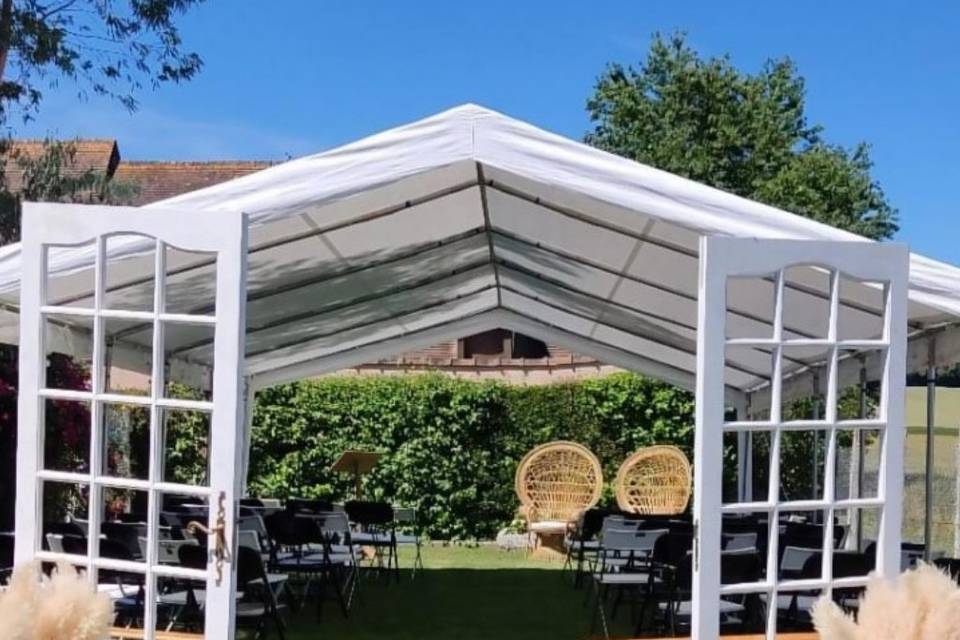 Porte,pampas,fauteuils