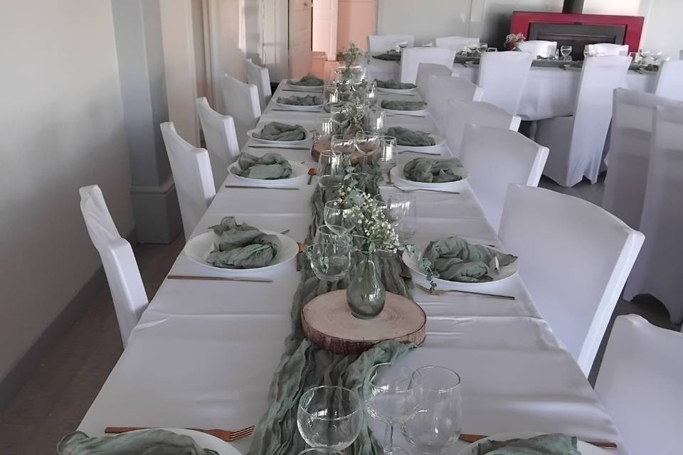 Decoration vert sauge