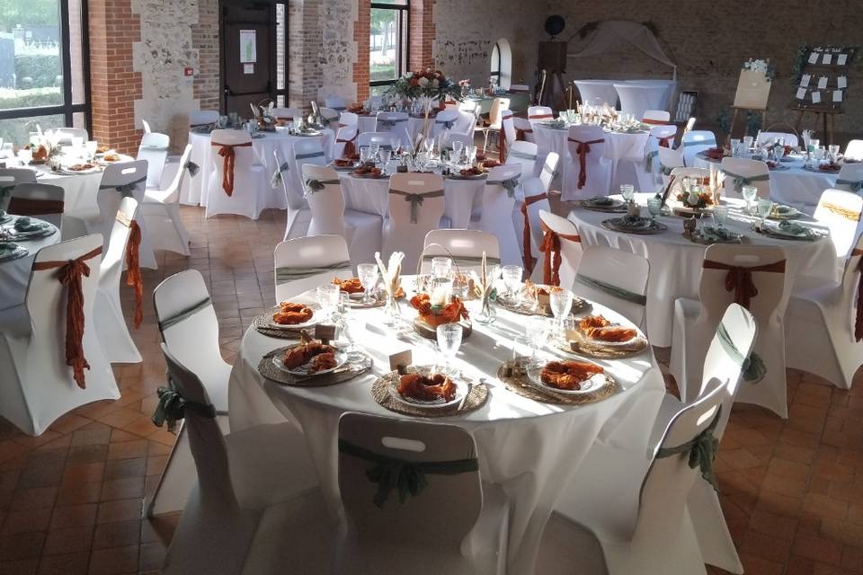 Déco vert sauge terracotta