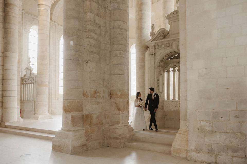Mariage à Fontevraud