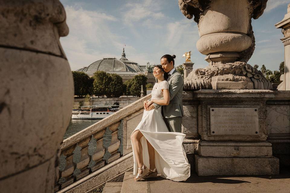 Seance couple Mariage Paris
