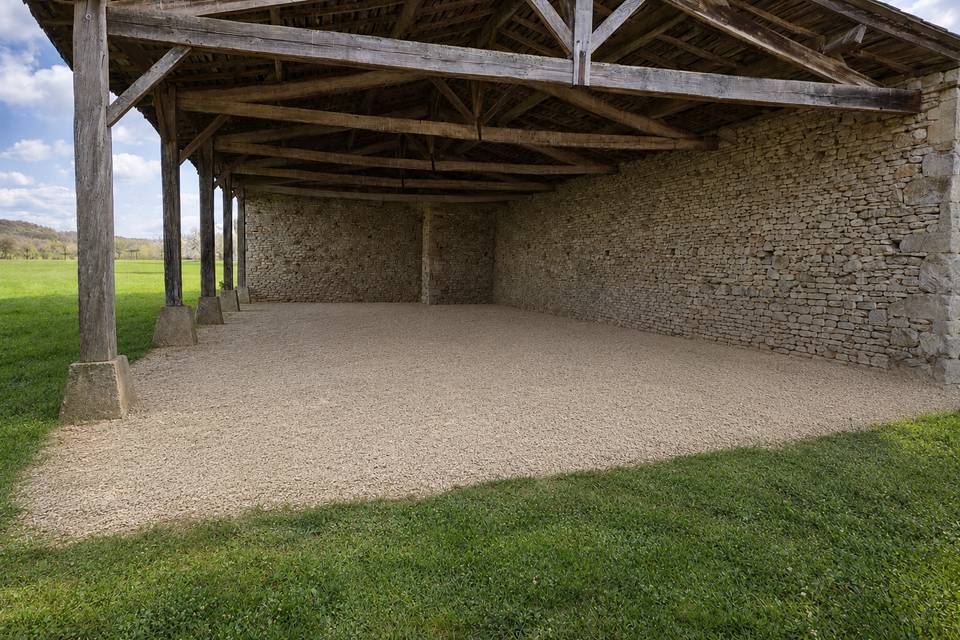 Terrasse couverte 200 m2
