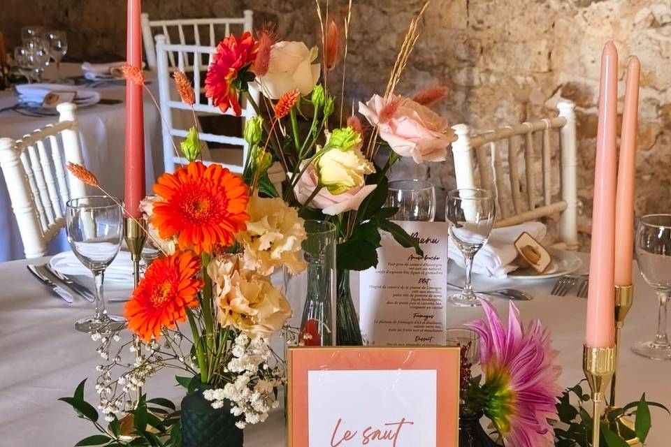 Mariage colorful