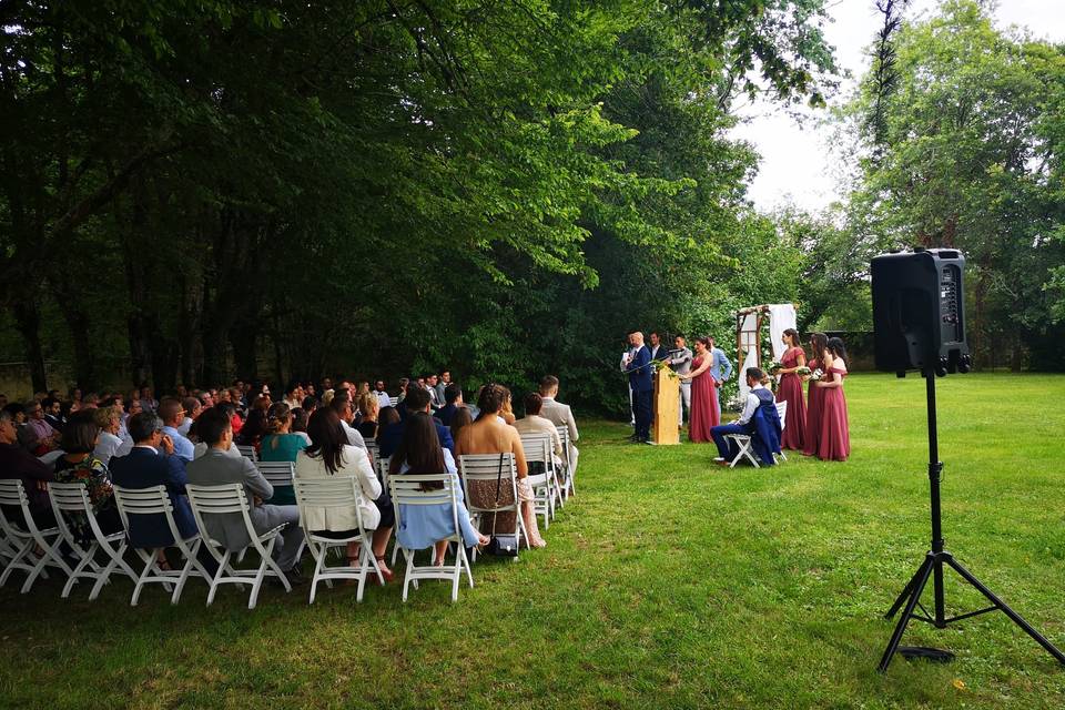 Les Ombrais ceremonie laique