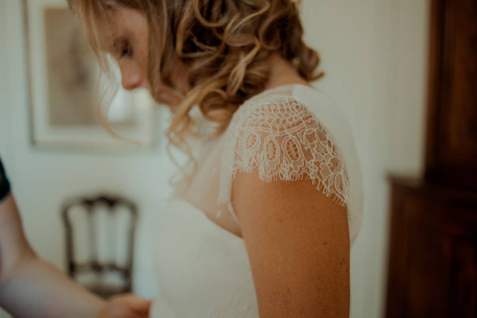 Robe de mariée sur-mesure