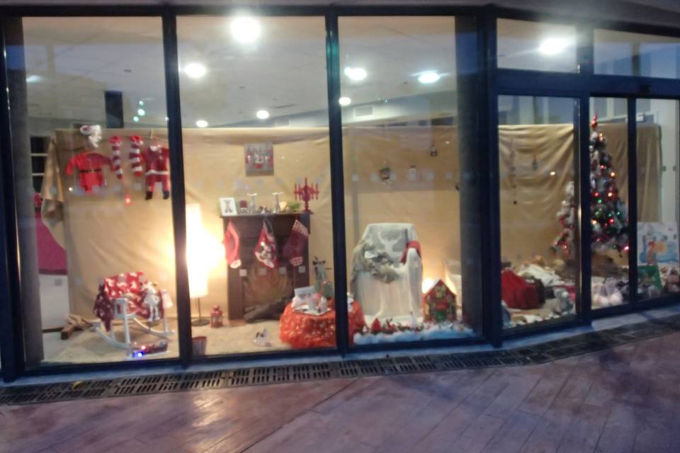 Décoration de vitrine