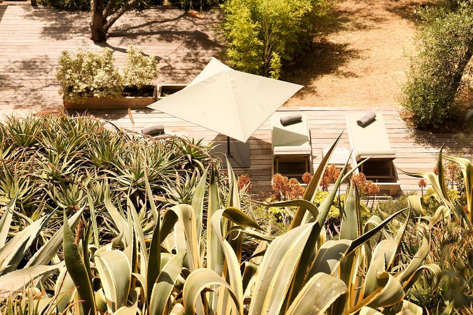 Détente au jardin