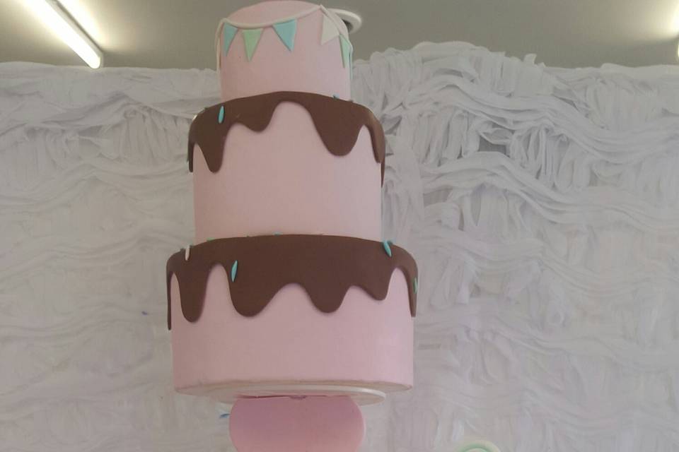 Sweet wedding cake