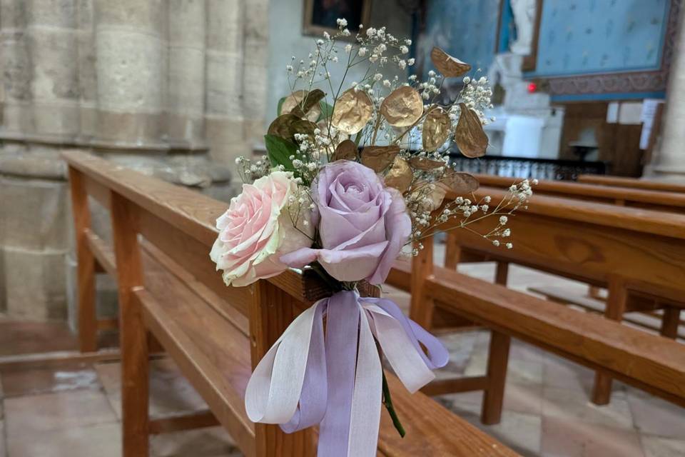 Bout de banc eglise