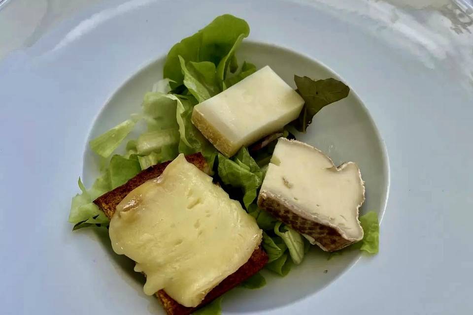 Assiette de fromages