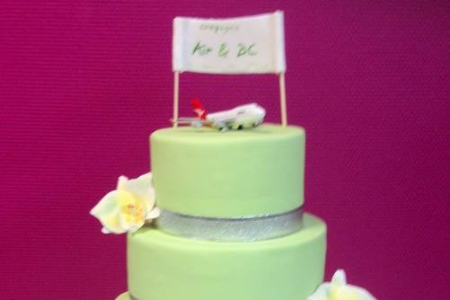 Wedding cake  orchi