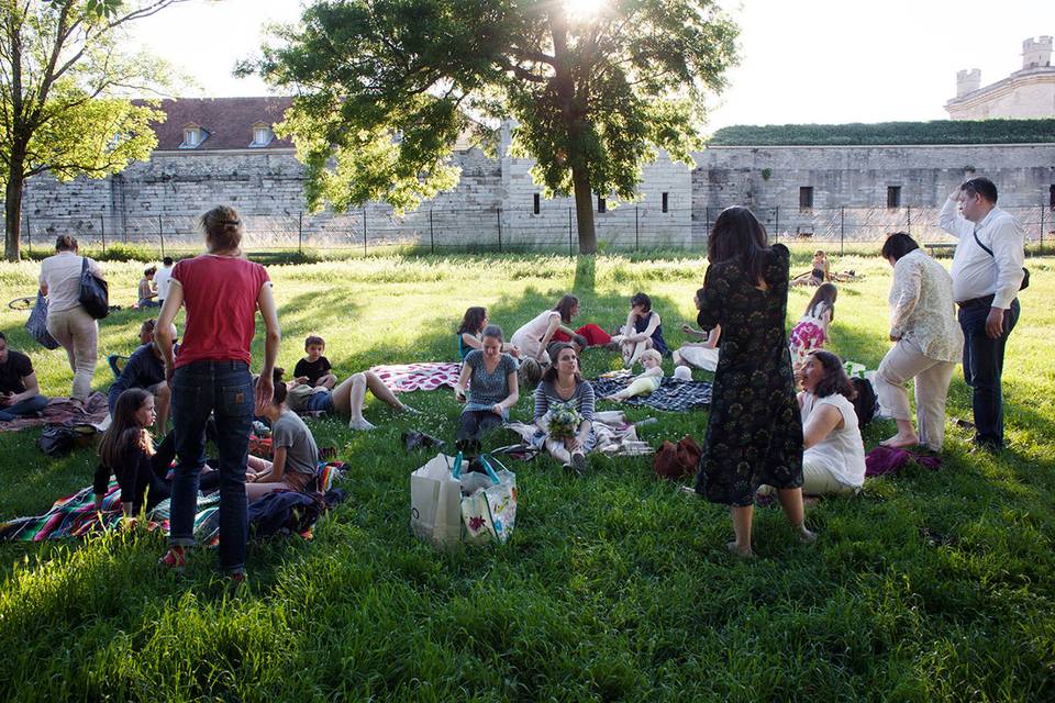 Déjeuner sur l'herbe