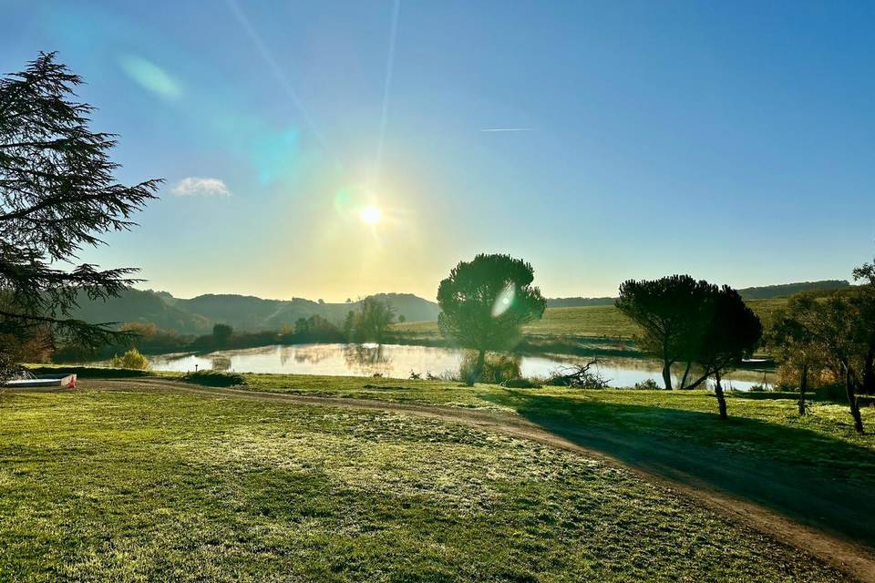 Lac du domaine