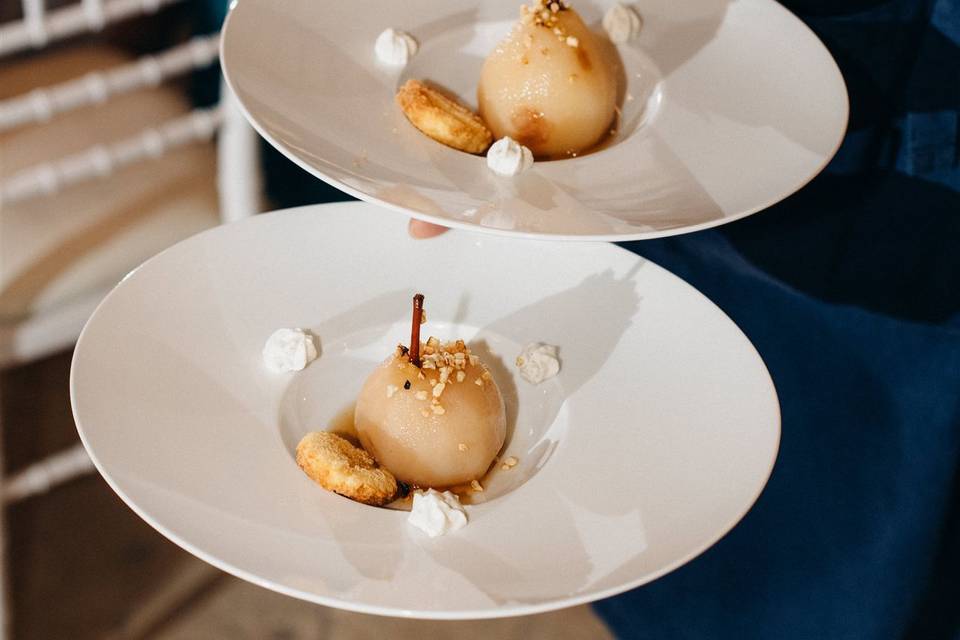 Poire pochée d'hiver