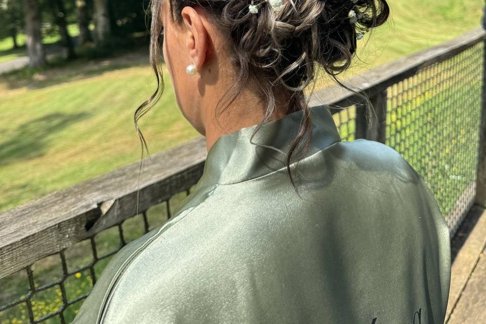 Chignon invitée