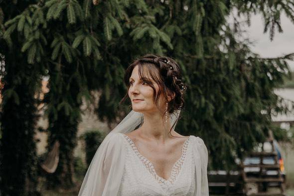 Chignon bohème avec Mélanie