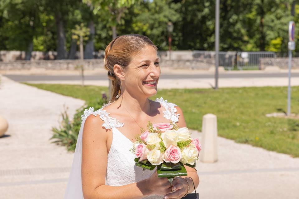 Arrivée de la mariée