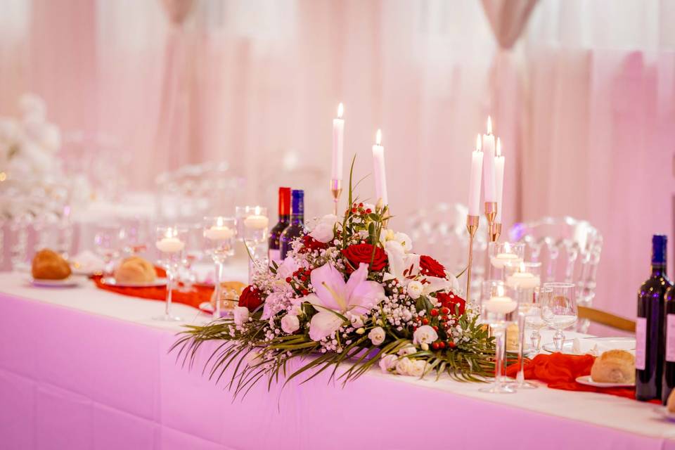 Déco table d'honneur