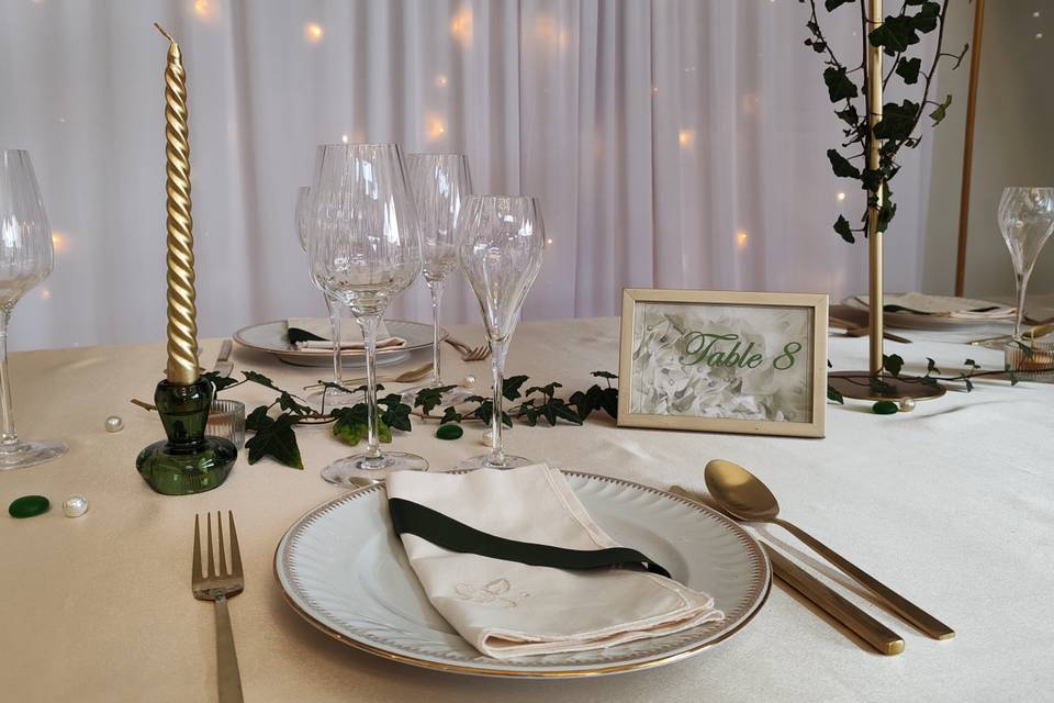 Inspiration table la Vintage