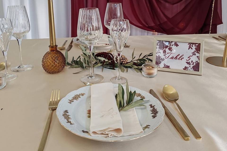 Inspiration table la Vintage