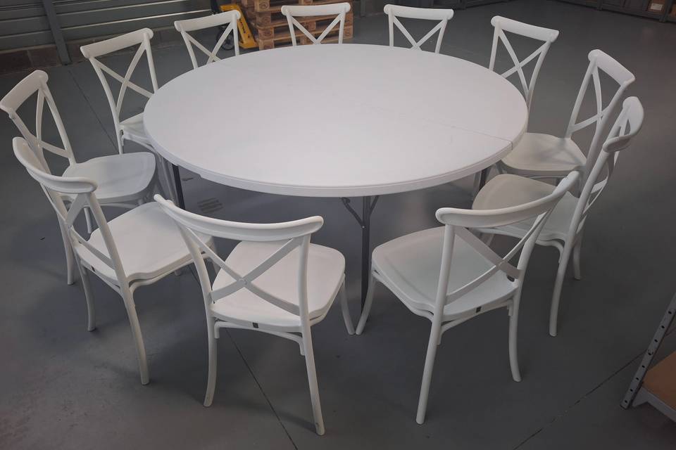 Location tables et chaises